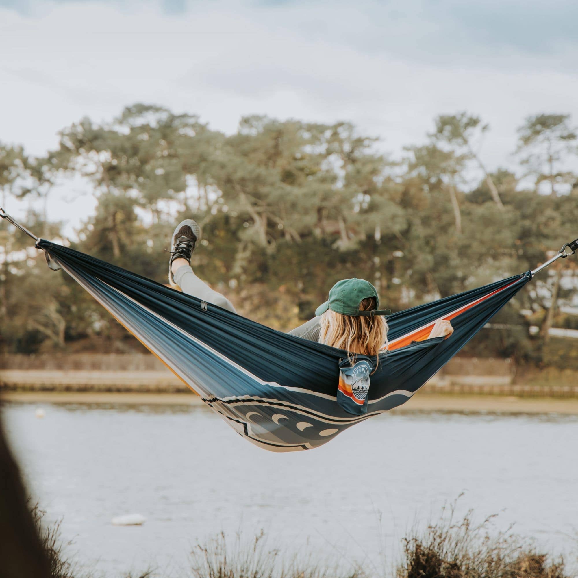 double hammock hängematte VOITED Ultralight Travel Hammock - Camp Vibes Two