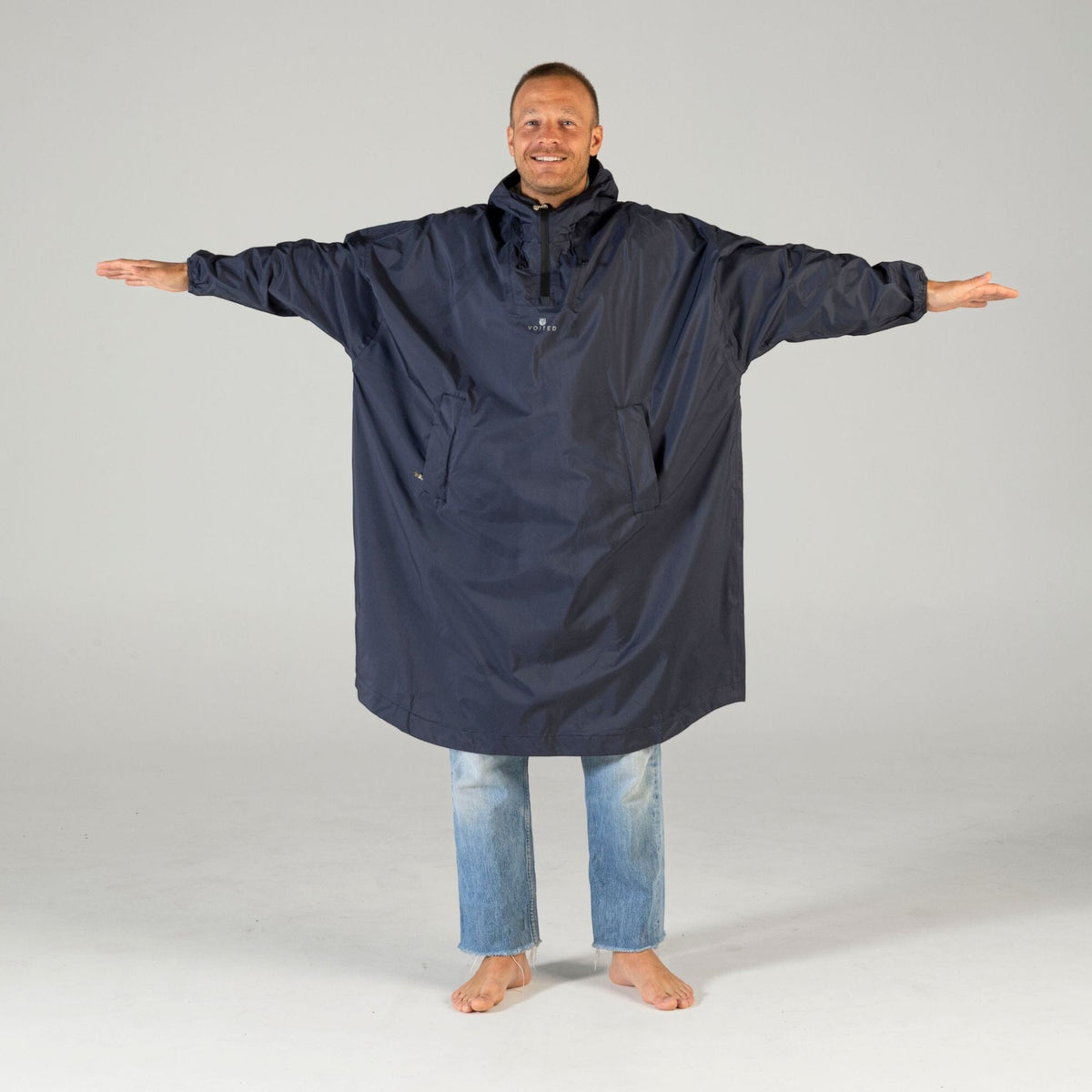 VOITED Rain Poncho 2.0 - Graphite Rainwear VOITED 