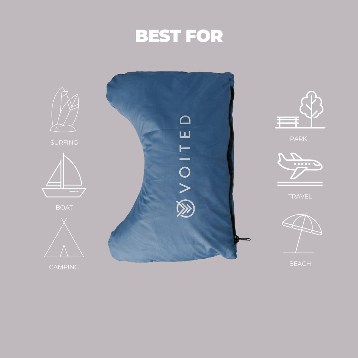 VOITED Beach Towel - Waterfall Accessories VOITED 