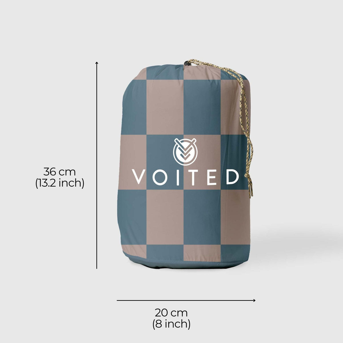 VOITED CloudTouch® Indoor/Outdoor Camping Blanket - Blue Dancer Blankets VOITED 