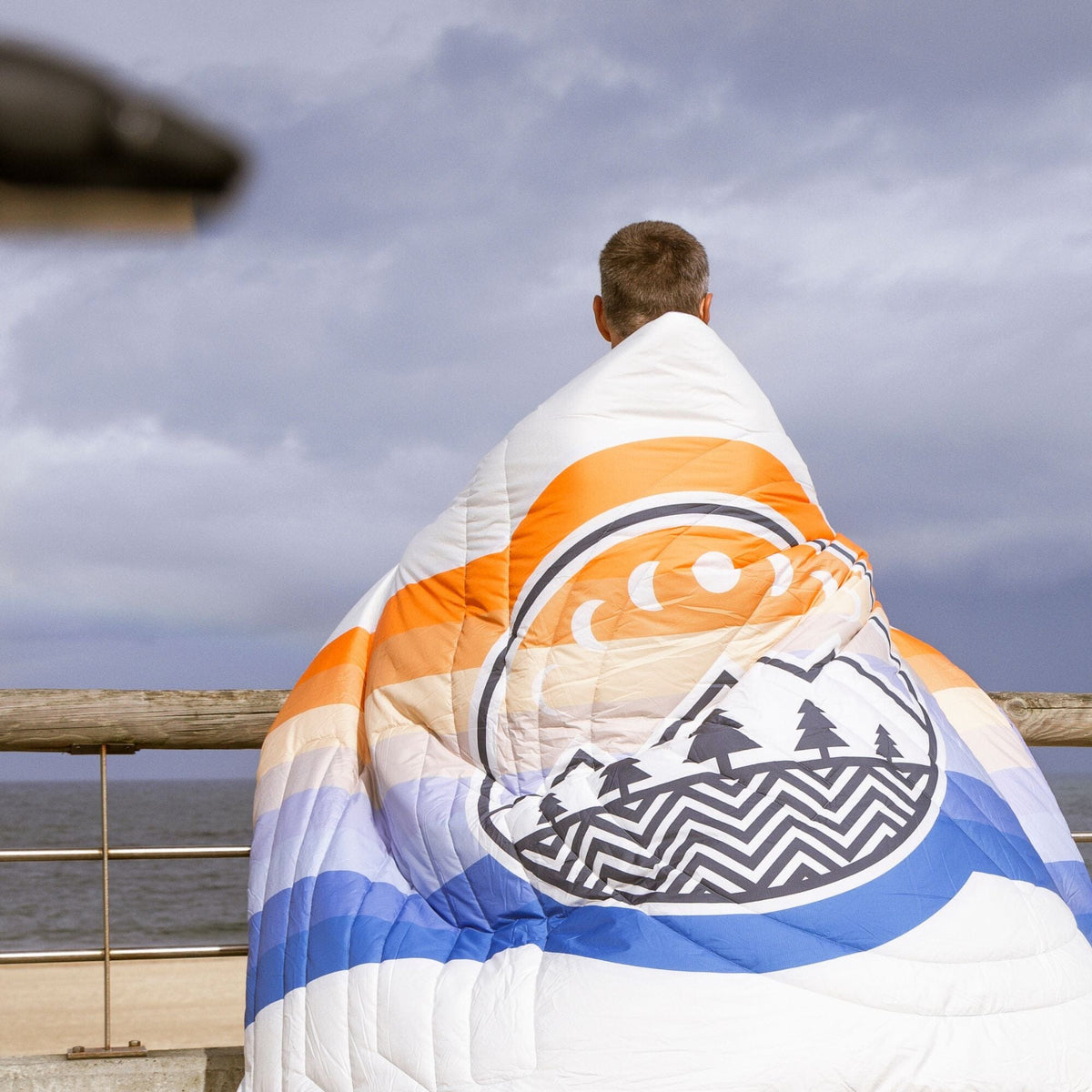 VOITED CloudTouch® Indoor/Outdoor Camping Blanket - Camp Vibes Powder Blankets VOITED 