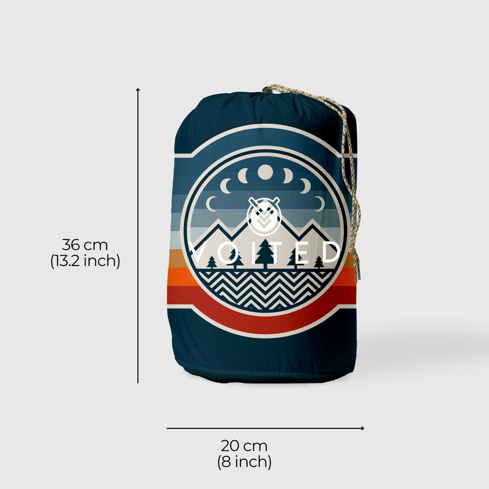 VOITED CloudTouch® Indoor/Outdoor Camping Blanket - Camp Vibes Two