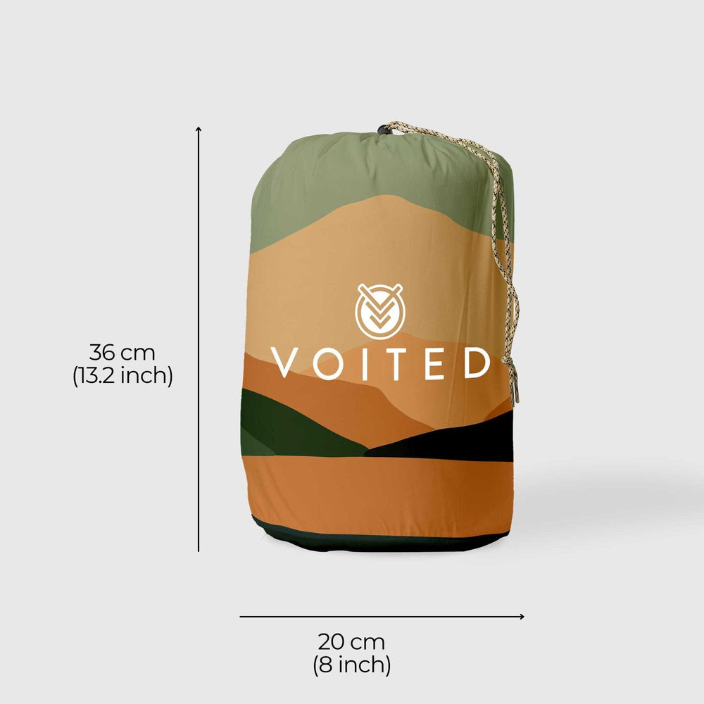 
Couverture de camping VOITED CloudTouch® intérieur/extérieur - Jasper / Vert Arbre
