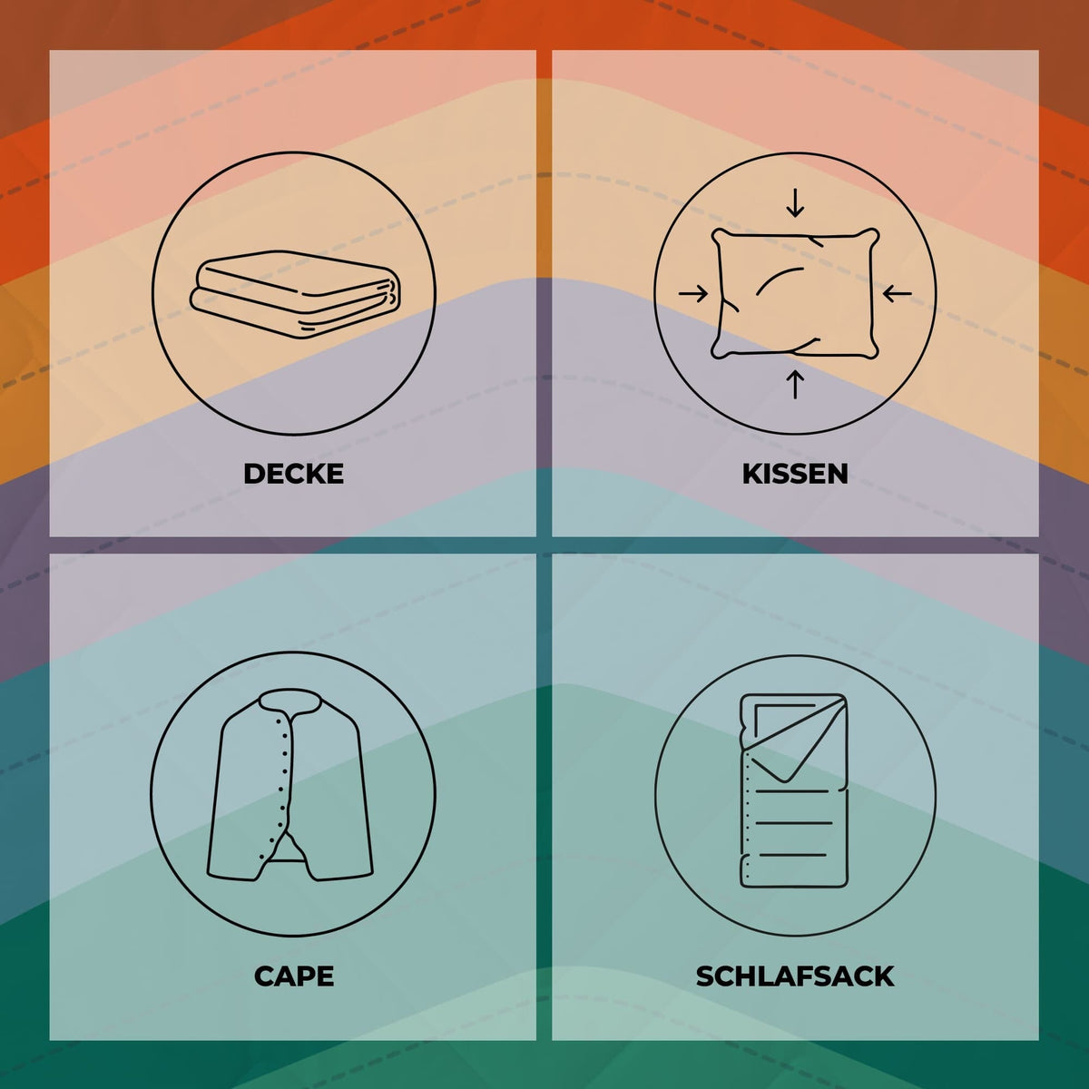 VOITED CloudTouch® Indoor/Outdoor Camping Blanket - Kompanja VOITED 