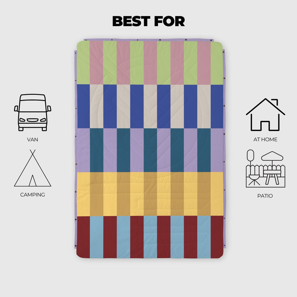 
Couverture de camping VOITED CloudTouch® intérieur/extérieur - Terra
