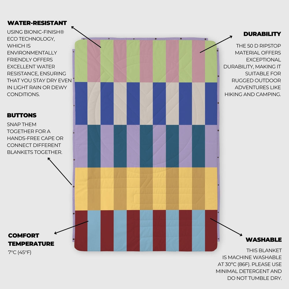 
Couverture de camping VOITED CloudTouch® intérieur/extérieur - Terra
