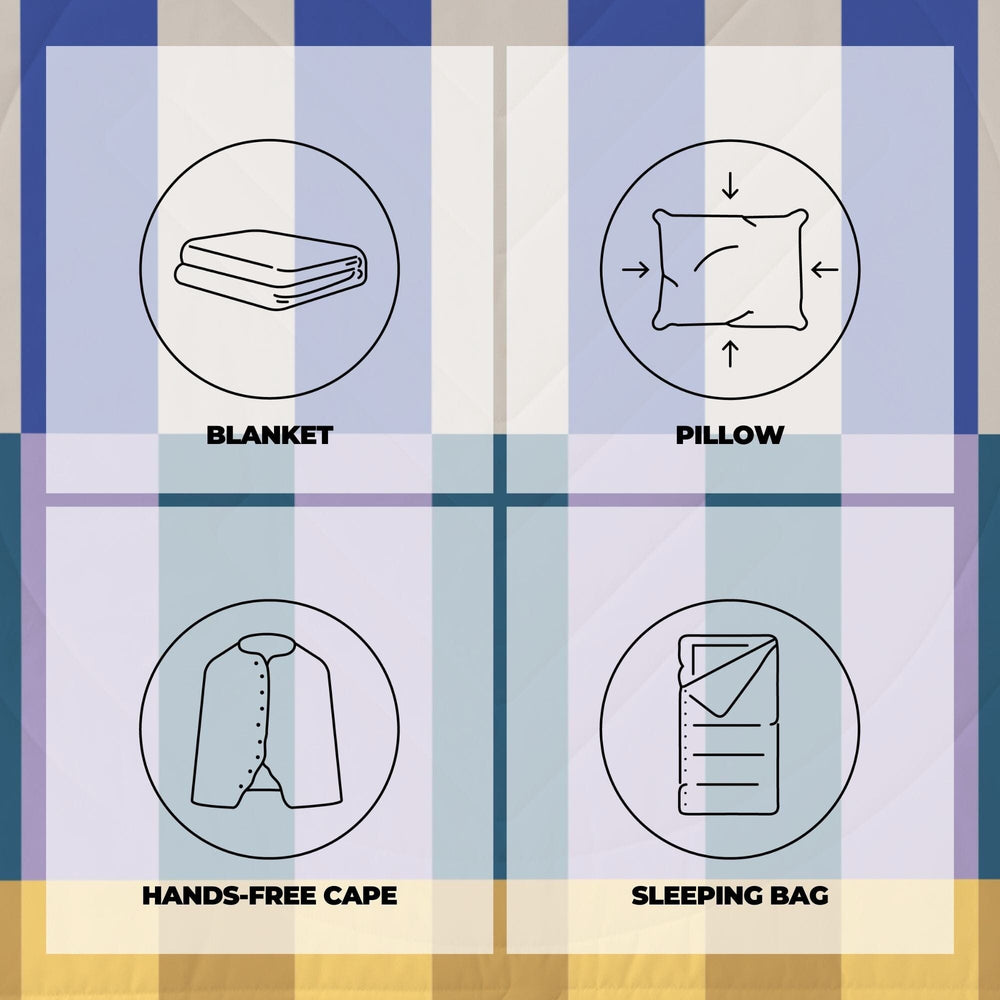 
Couverture de camping VOITED CloudTouch® intérieur/extérieur - Terra
