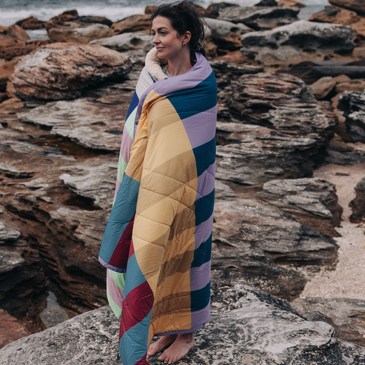 VOITED CloudTouch® Indoor/Outdoor Camping Blanket - Terra Blankets VOITED 