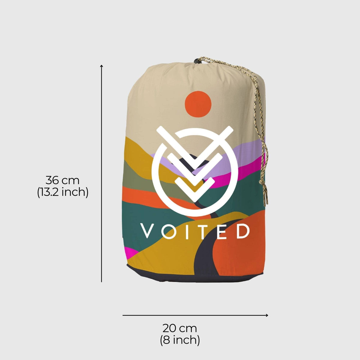 VOITED CloudTouch® Indoor/Outdoor Camping Blanket - Mystic Ridge Blankets VOITED 