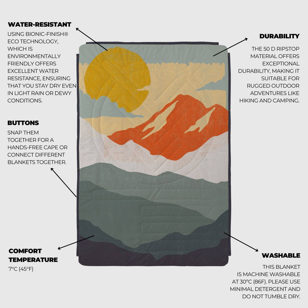 
Couverture de camping VOITED CloudTouch® intérieur/extérieur - Nomadnext
