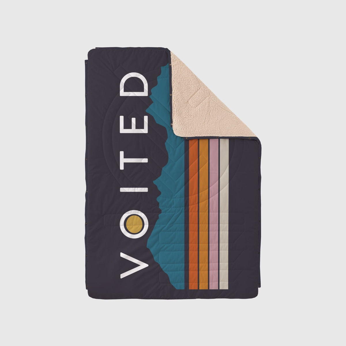VOITED CloudTouch® Indoor/Outdoor Camping Blanket - Peaks Blankets VOITED 