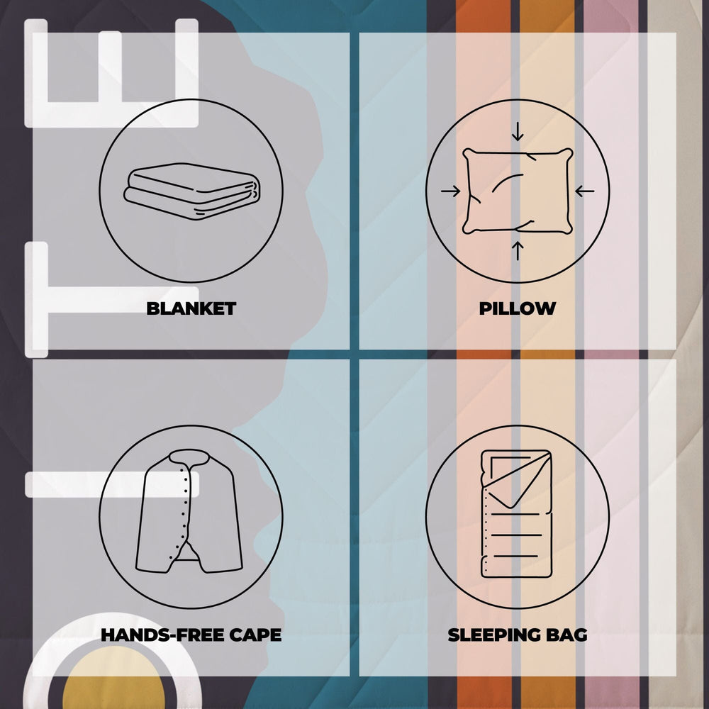 
Couverture de camping VOITED CloudTouch® intérieur/extérieur - Peaks
