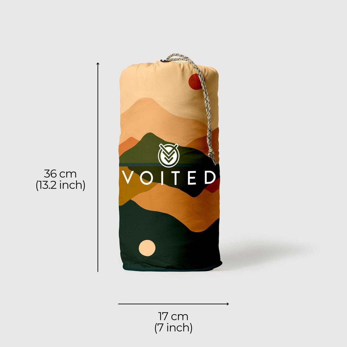 VOITED Fleece Outdoor Camping Blanket - Day & Night Blankets VOITED 