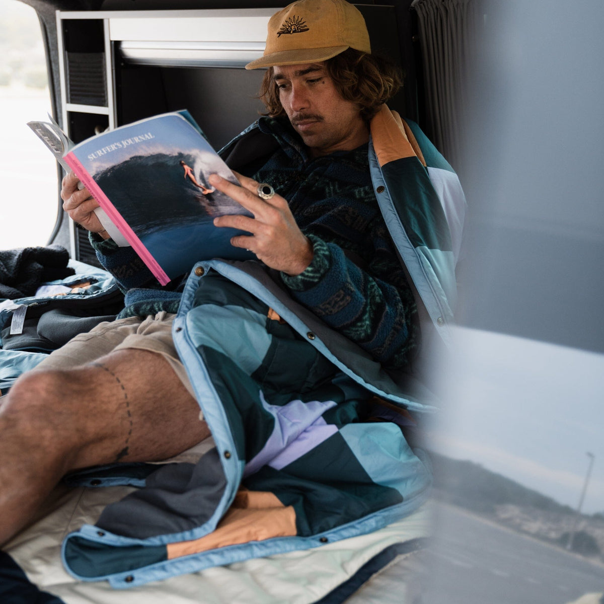 VOITED Fleece Outdoor Camping Blanket - Cheeckers Blankets VOITED 