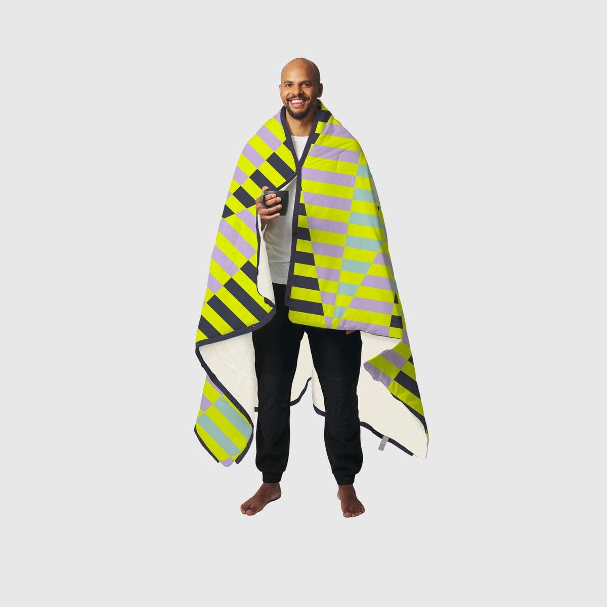 VOITED Fleece Outdoor Camping Blanket - Stardust Valley Blankets VOITED 