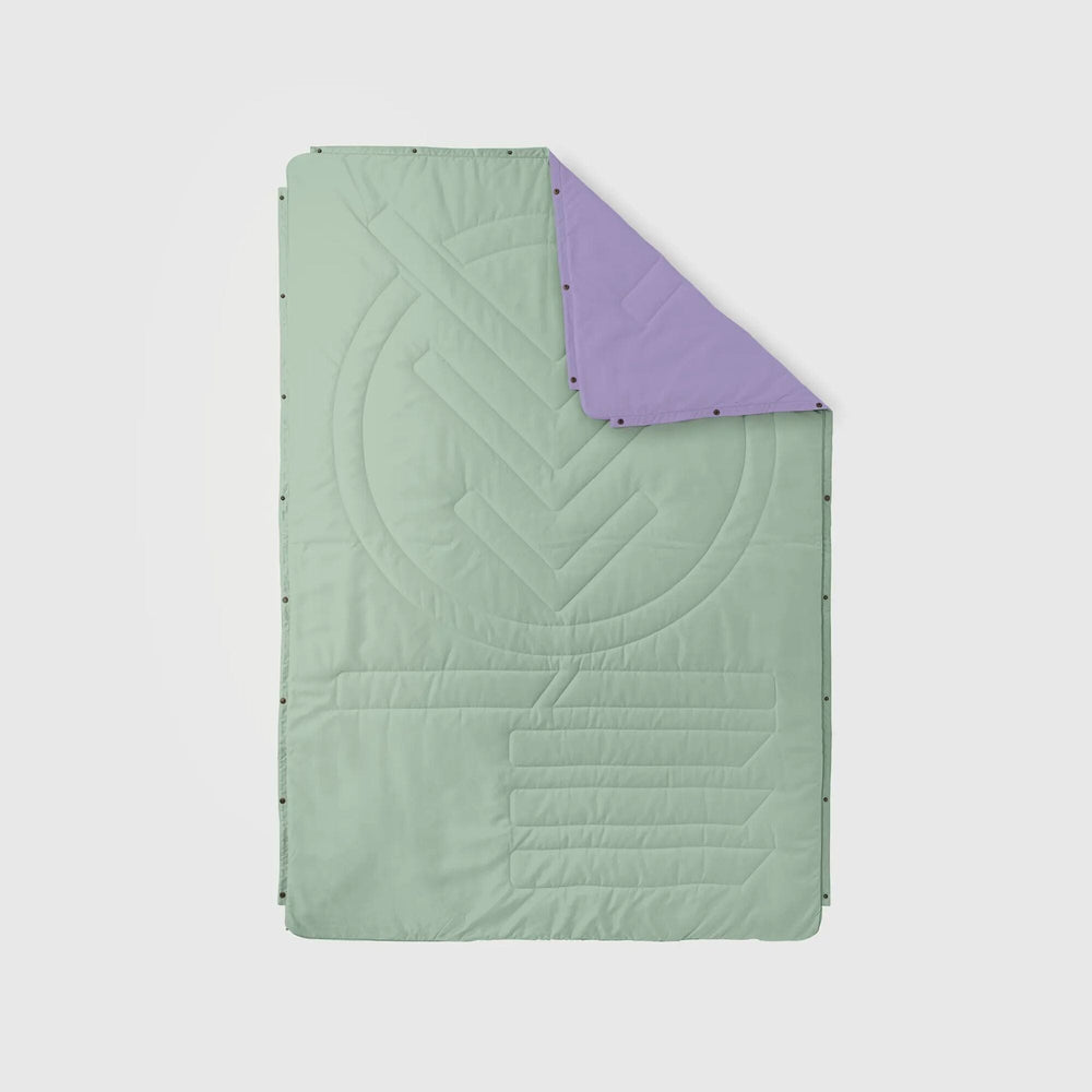 
VOITED Couverture de camping extérieure en Ripstop recyclé - Cameo Green/Digital Lavender
