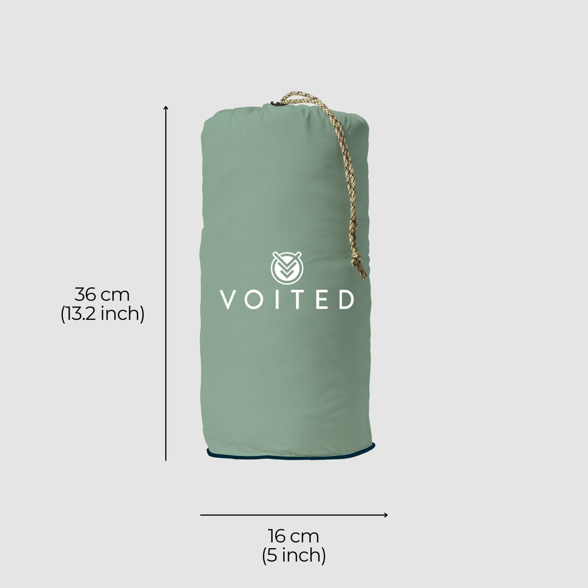 VOITED Recycled Ripstop Outdoor Camping Blanket - Cameo Green/Digital Lavender Blankets VOITED 