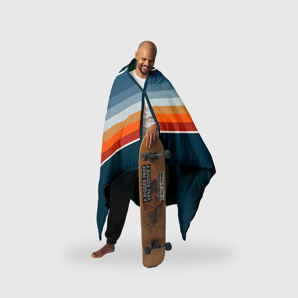 
VOITED Couverture de camping extérieure en Ripstop recyclé - Camp Vibes Two
