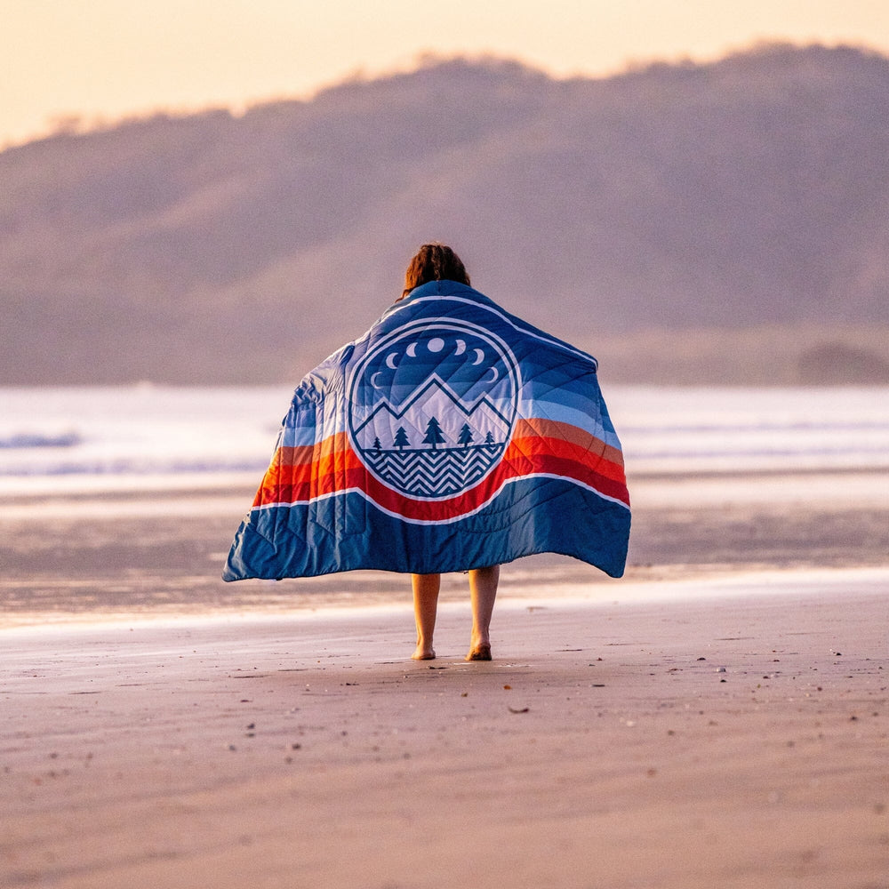 
VOITED Couverture de camping extérieure en Ripstop recyclé - Camp Vibes Two
