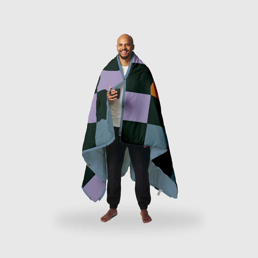 
VOITED Couverture de camping extérieure en Ripstop recyclé - Cheeckers
