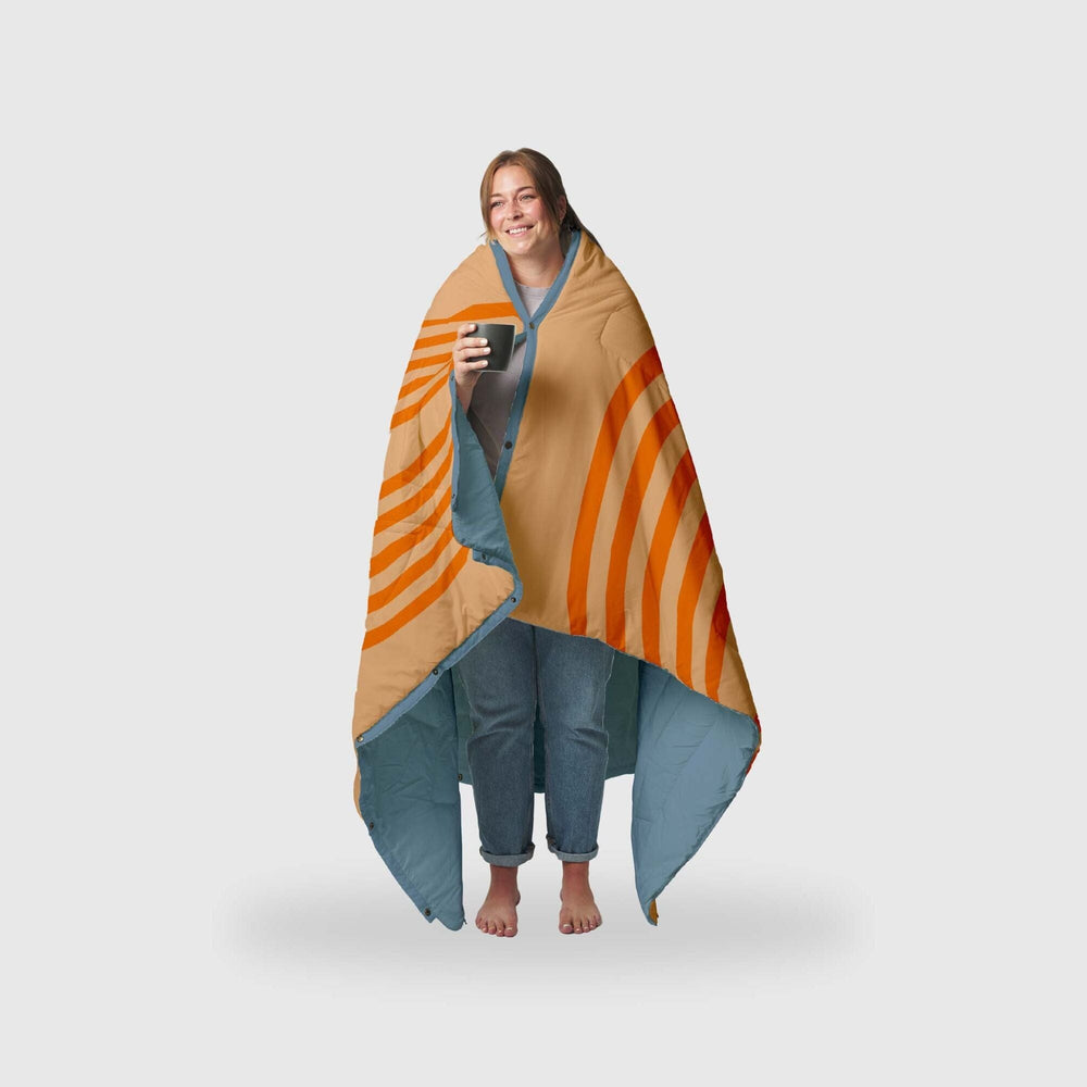 
VOITED Couverture de camping extérieure en Ripstop recyclé - Court/Mountain Spring
