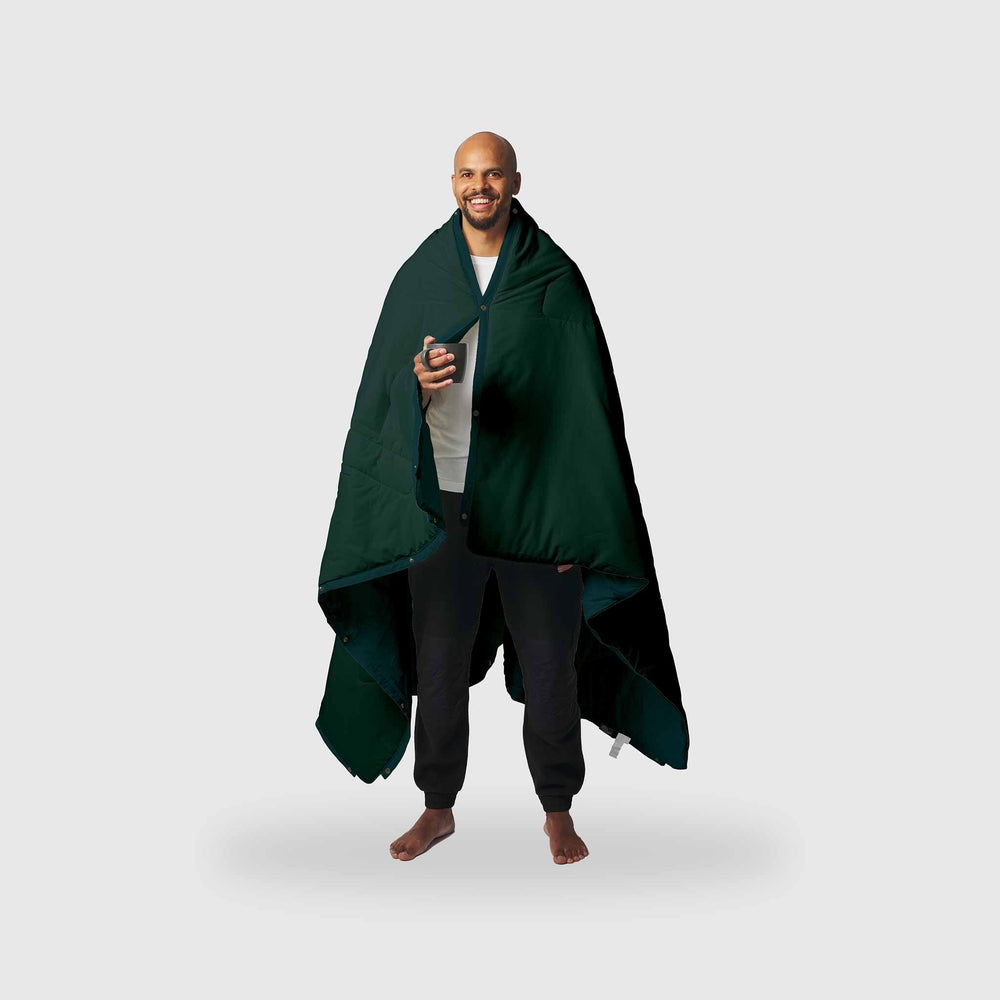 
VOITED Couverture de camping extérieure en Ripstop recyclé - Jour & Nuit
