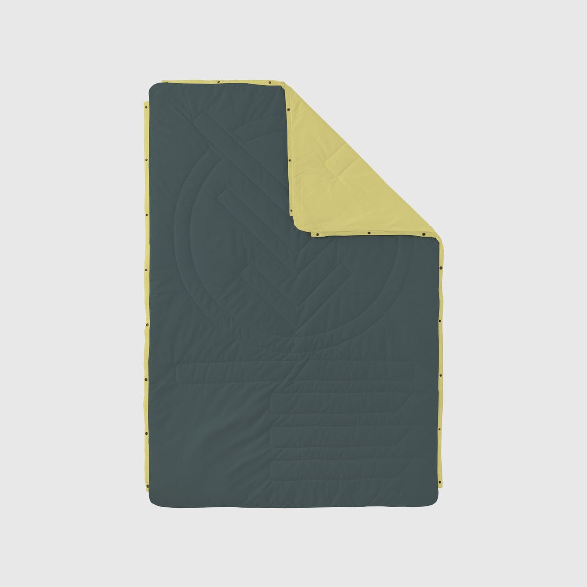 VOITED Recycled Ripstop Outdoor Camping Blanket - Green Gabels / Dusty Sand Blankets VOITED 