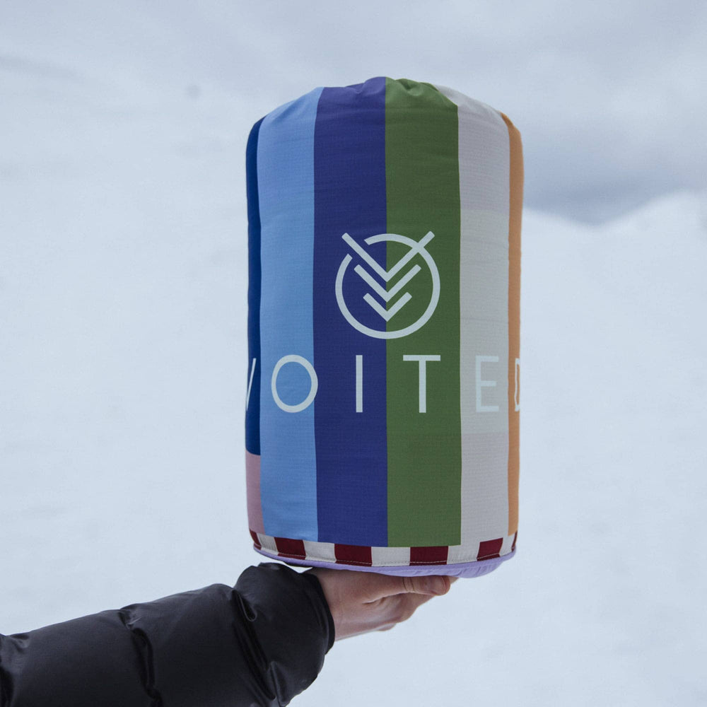 VOITED Recycled Ripstop Outdoor Camping Blanket - Moon River