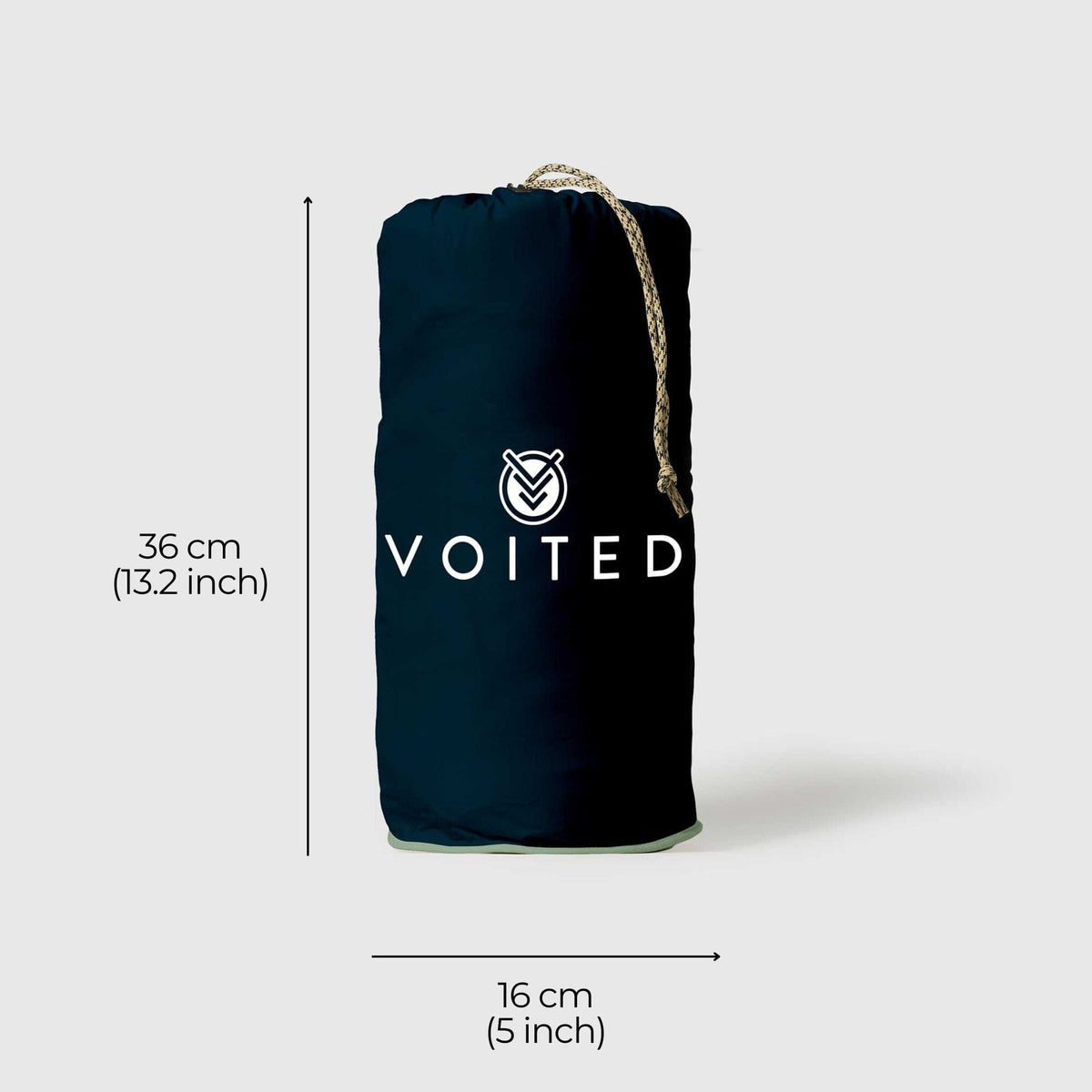 VOITED Recycled Ripstop Outdoor Camping Blanket - Ocean Navy/Cameo Green Blankets VOITED 