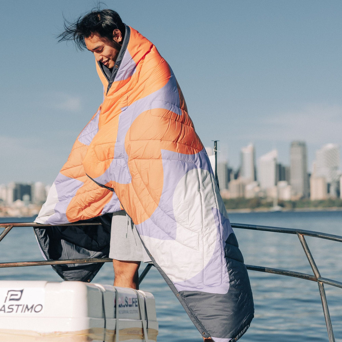 VOITED Recycled Ripstop Outdoor Camping Blanket - Tide Blankets VOITED 