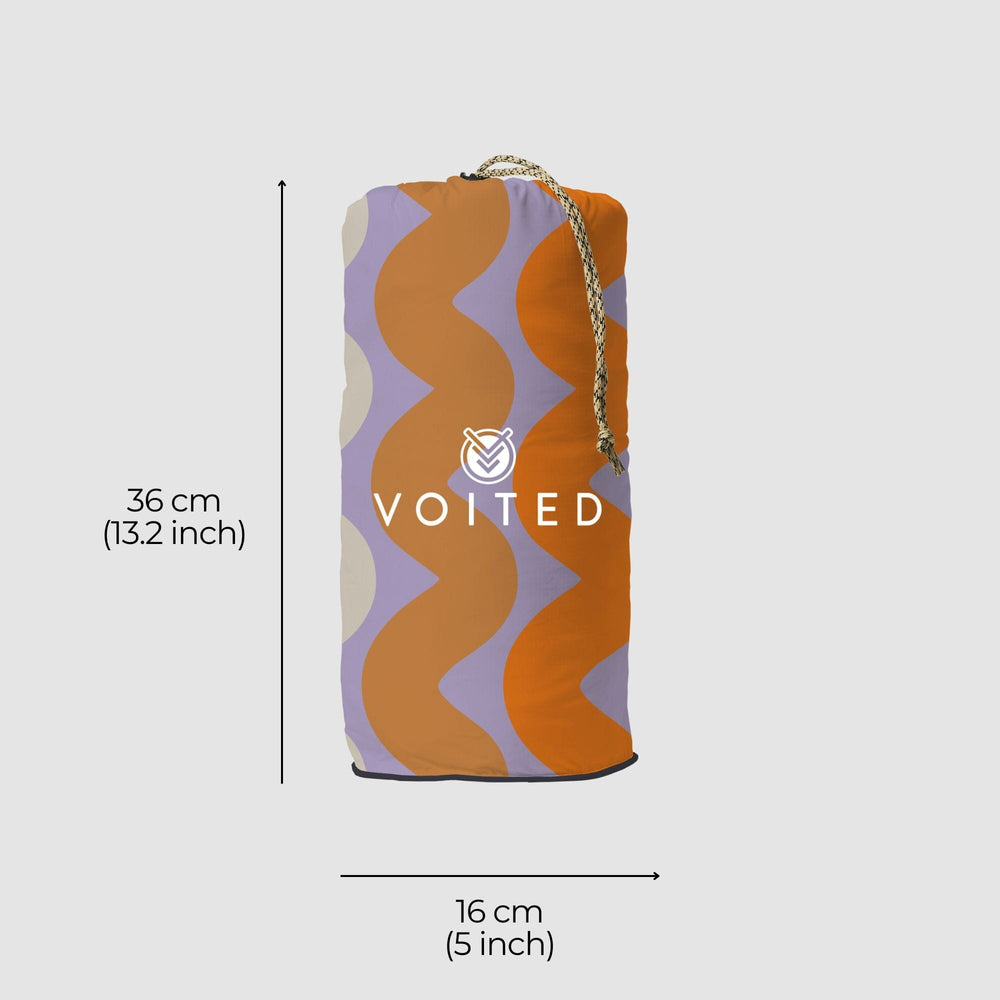 VOITED Recycled Ripstop Outdoor Camping Blanket - Tide