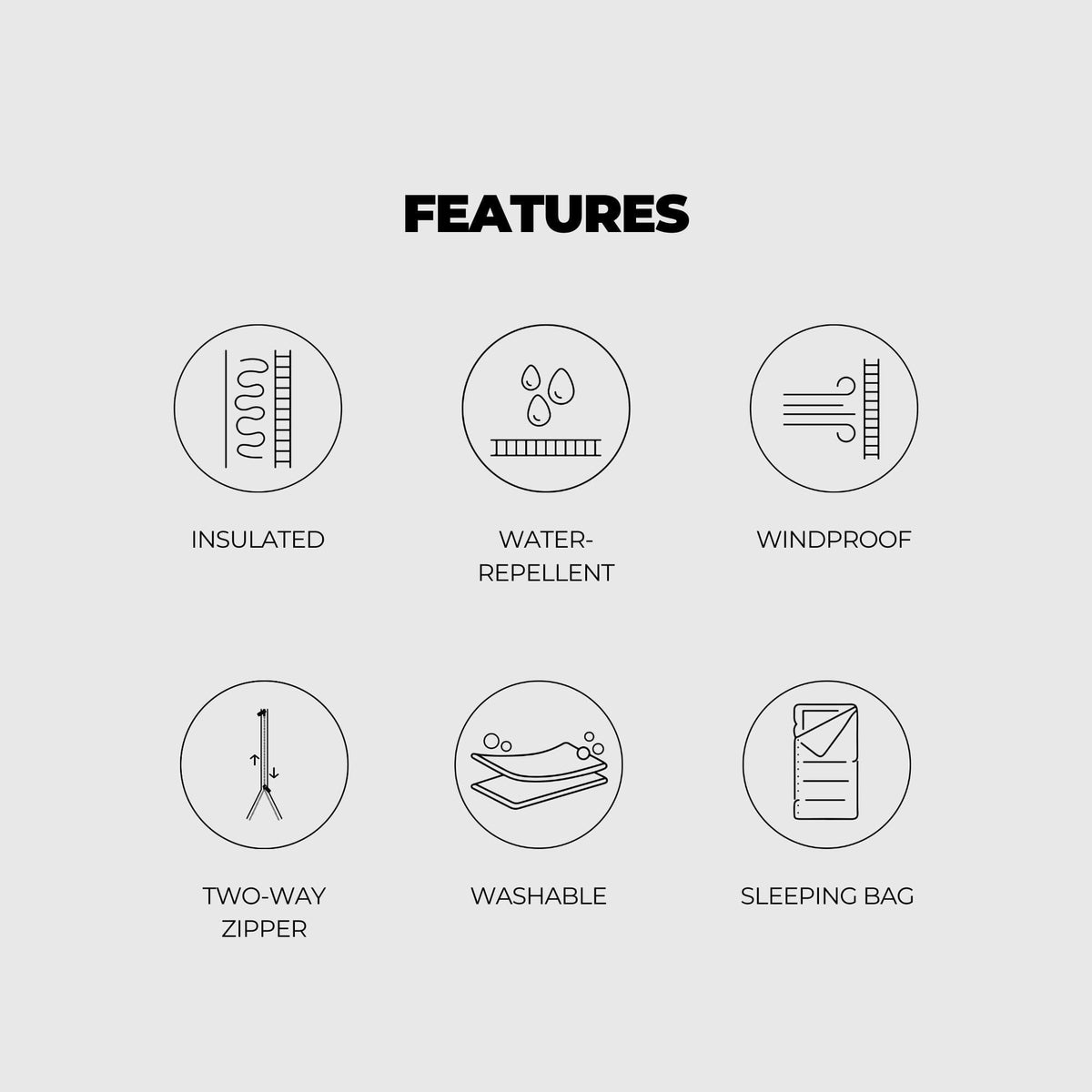 VOITED Slumber Zip Sack Blanket - Blocks Blankets VOITED EU 