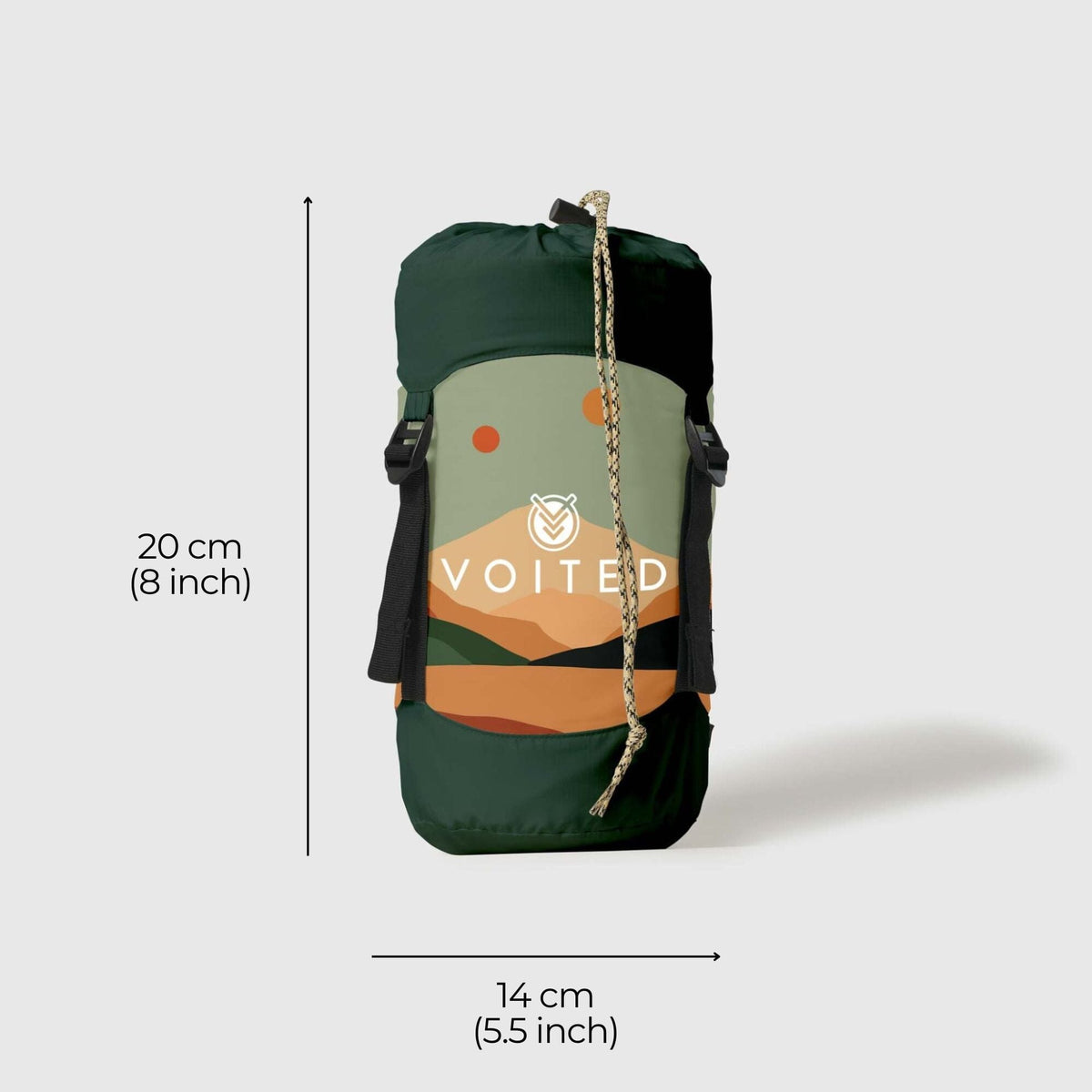 VOITED Recycled Ripstop Travel Blanket - Jasper Blankets VOITED 