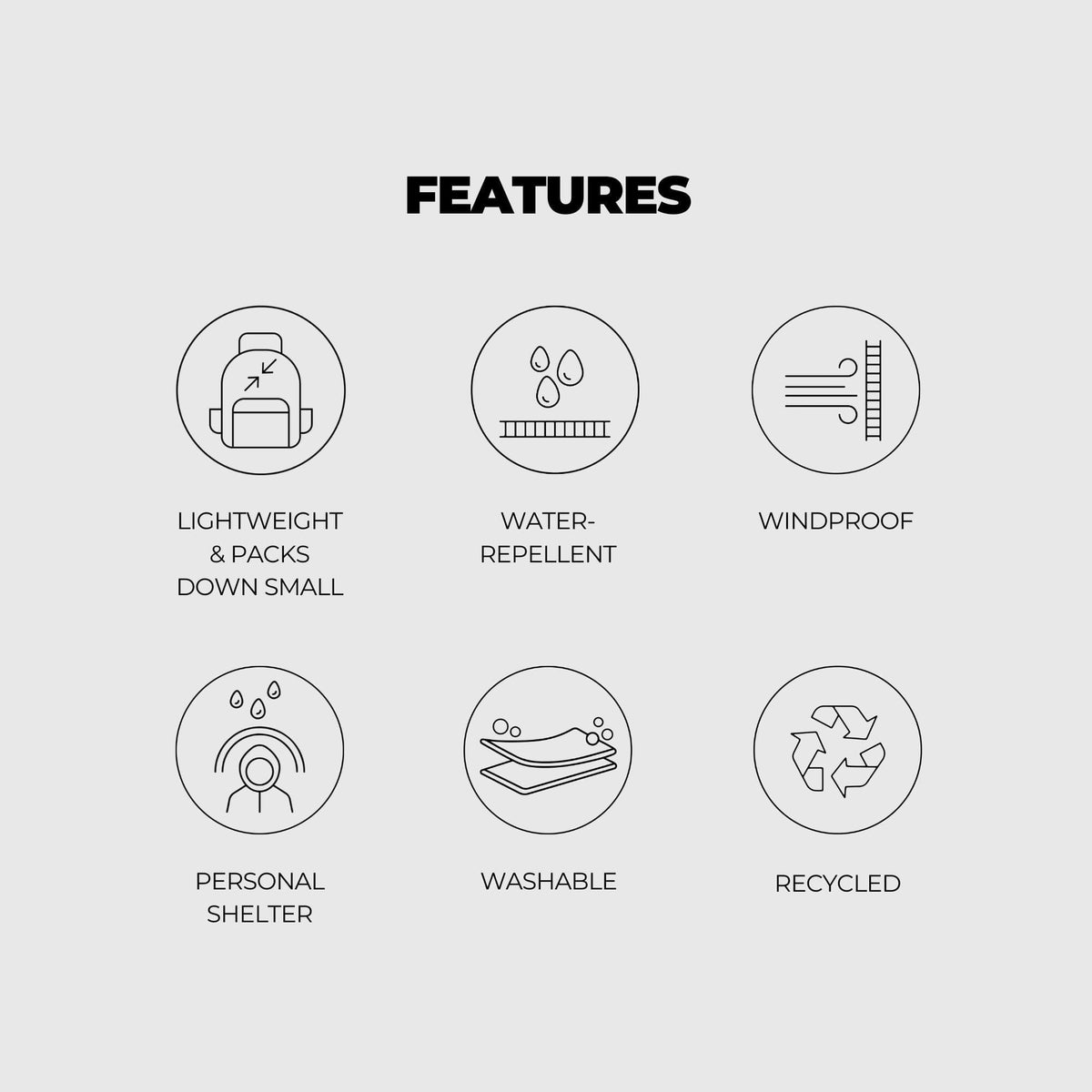 VOITED Recycled Ripstop Travel Blanket - Sunset Stripes Blankets VOITED 