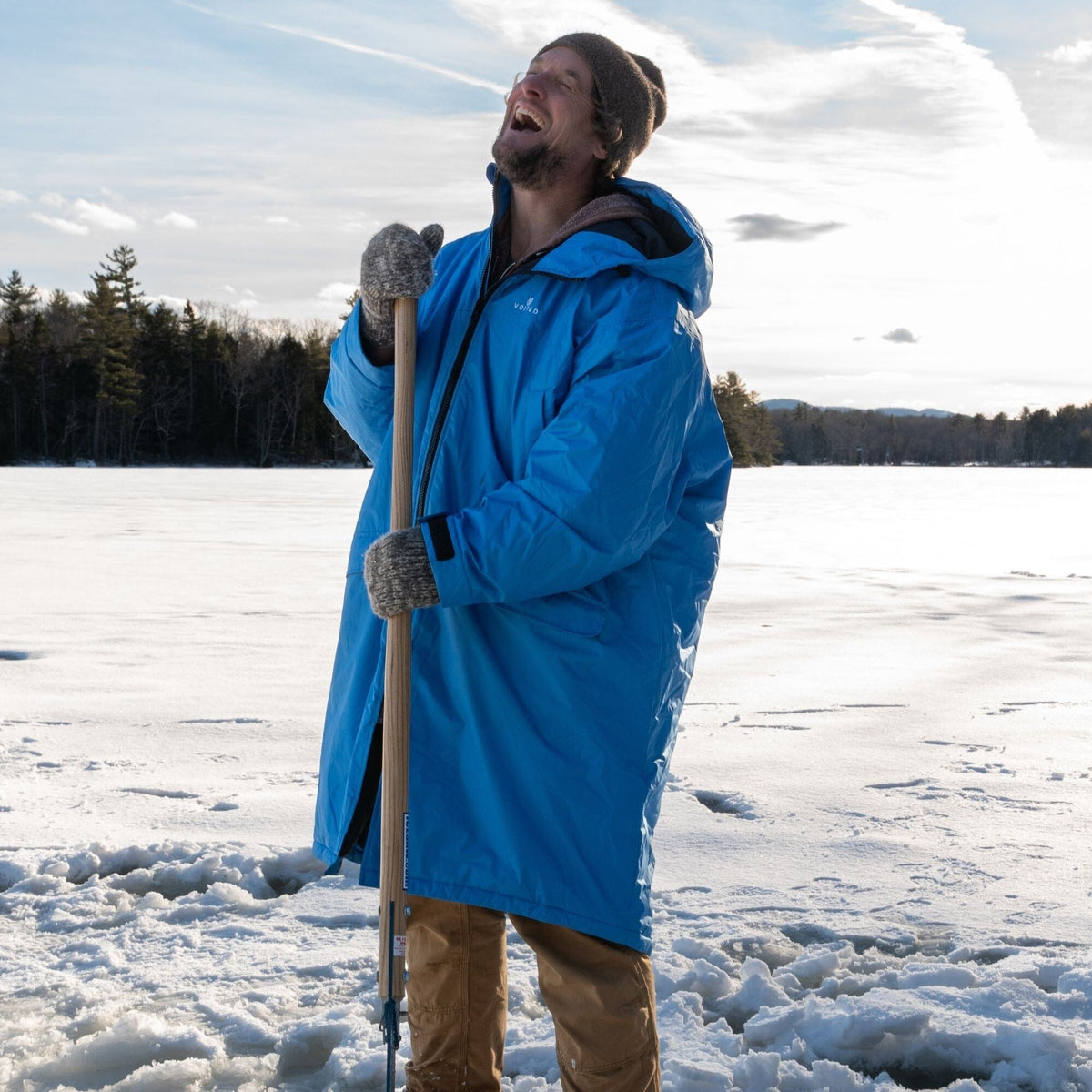 VOITED 3rd Edition Outdoor Changing Robe & Drycoat for Surfing, Camping, Vanlife & Wild Swimming - Waterfall Changewear VOITED 