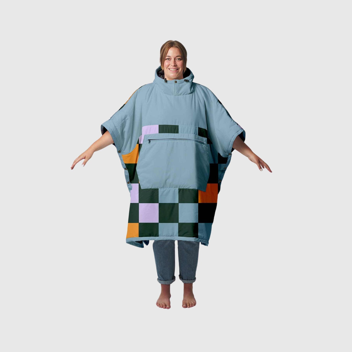 VOITED Trooper Outdoor Premium Poncho-Blanket - Cheeckers Blankets VOITED EU 