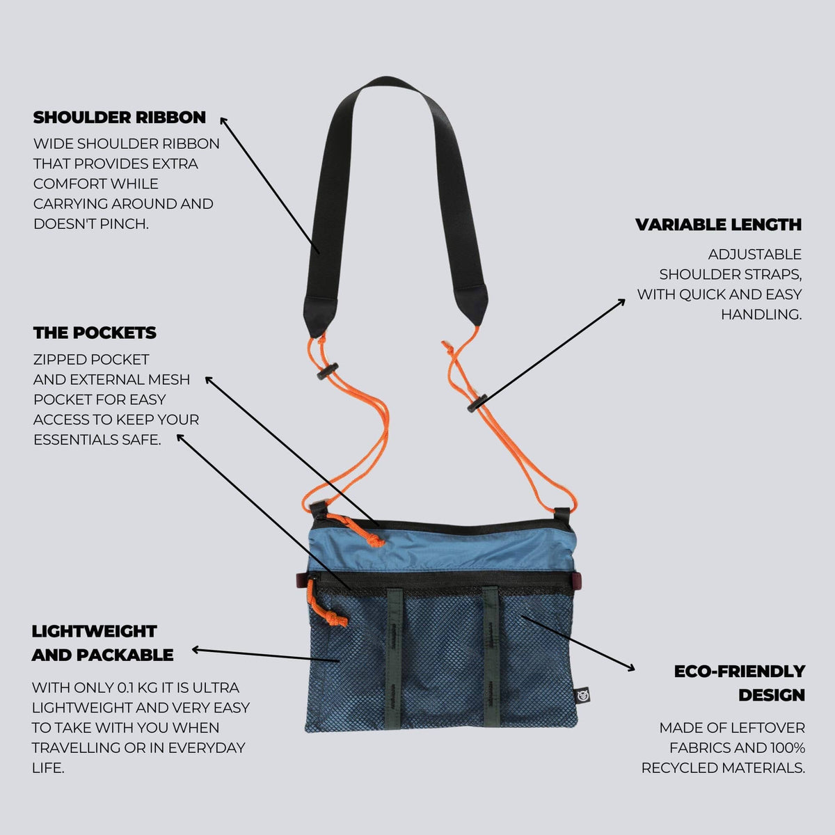 VOITED Essentials Shoulder Bag - Mountain Spring Accessories VOITED 