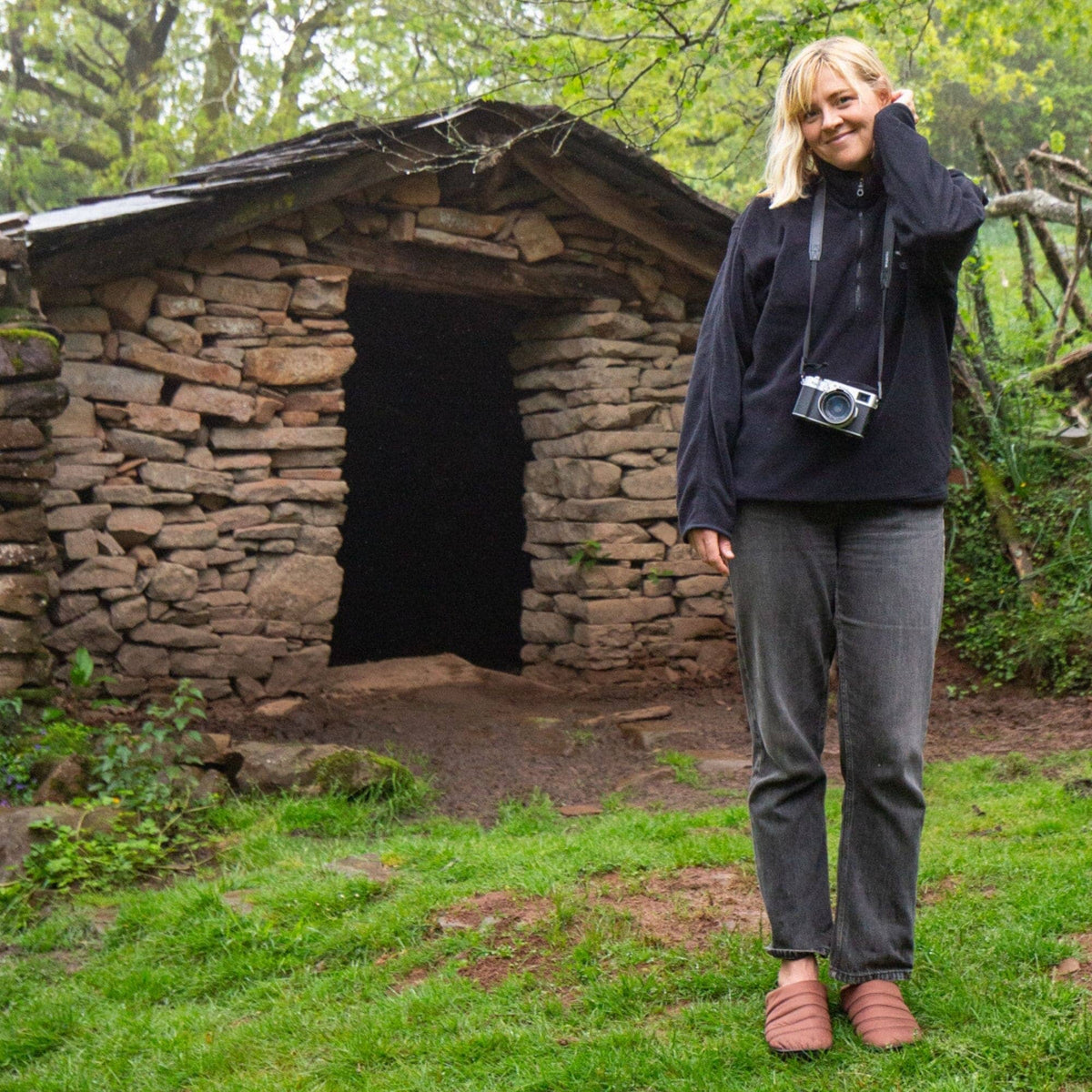 VOITED Soul Slipper - Lightweight, Indoor/Outdoor Camping Slippers - Chocolate Footwear VOITED 