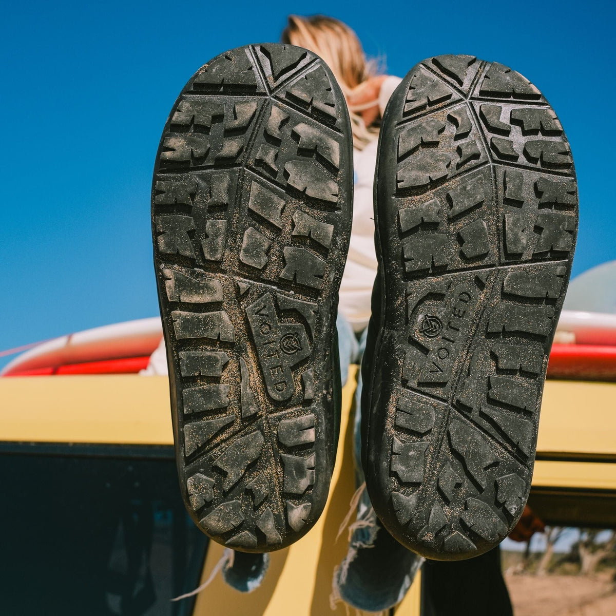 VOITED Soul Slipper - Lightweight, Indoor/Outdoor Camping Slippers - Ocean Navy Footwear VOITED 