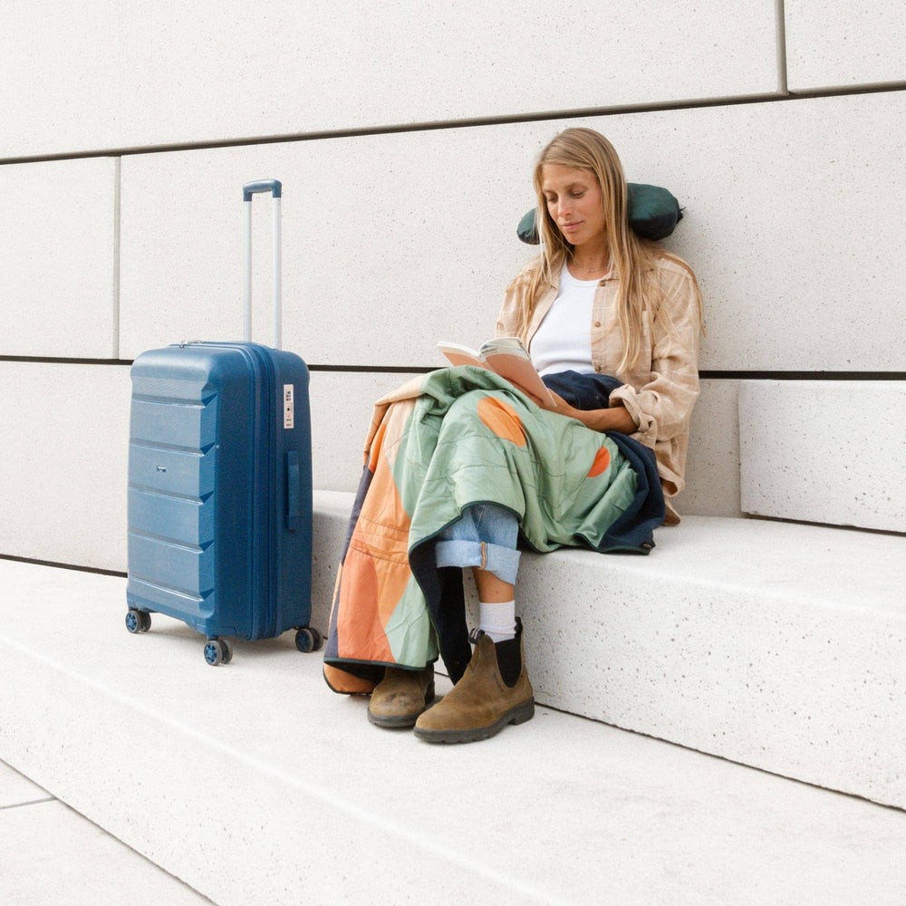 VOITED NeckPack Travel Pillow Blanket - Jasper