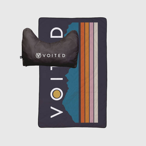 VOITED NeckPack Travel Blanket - Peaks Blankets VOITED 