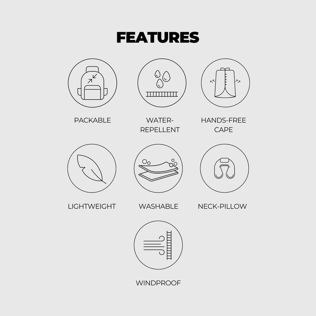 VOITED NeckPack Travel Blanket - Peaks Blankets VOITED 