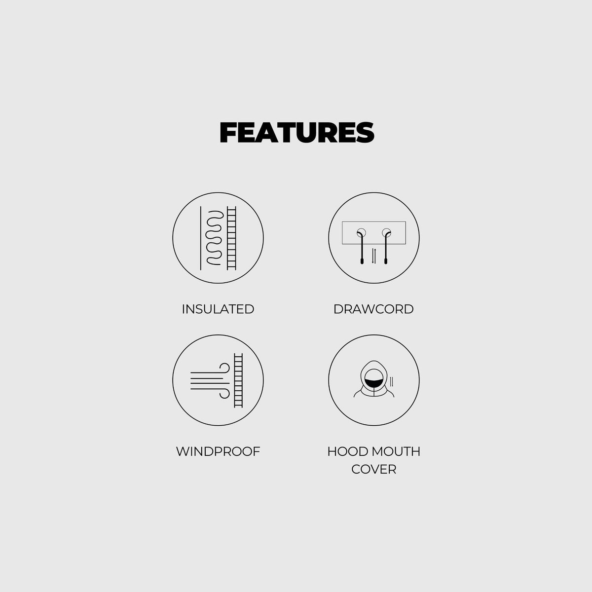 VOITED Polar Fleece Hood - Arctic Accessories VOITED 