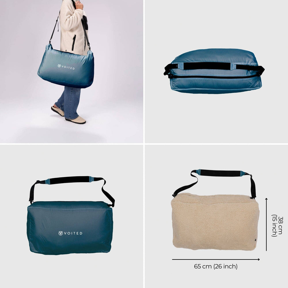 VOITED Queen CloudTouch® Indoor/Outdoor Camping Blanket - Camp Vibes Two