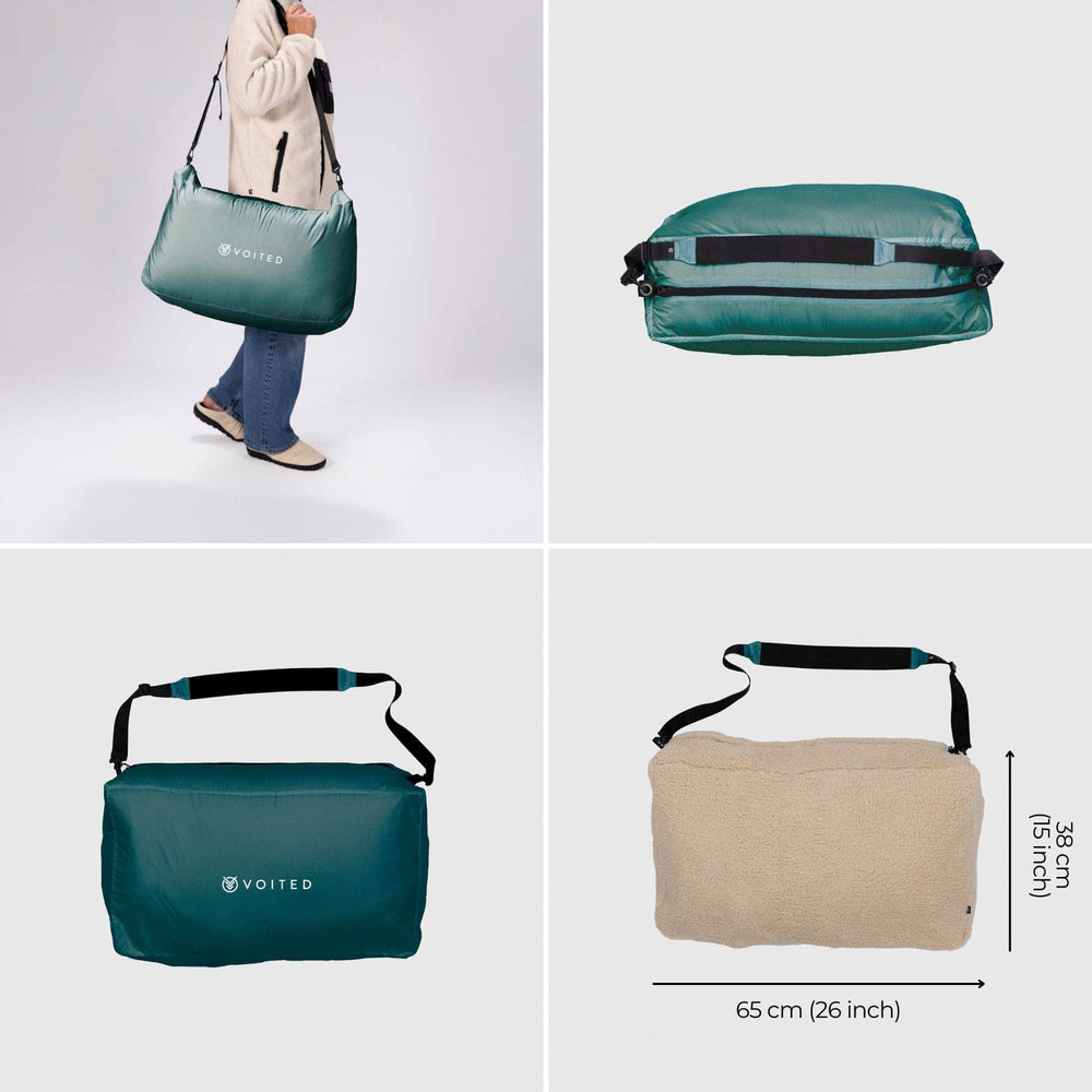 VOITED Queen CloudTouch® Indoor/Outdoor Camping Blanket - Day & Night