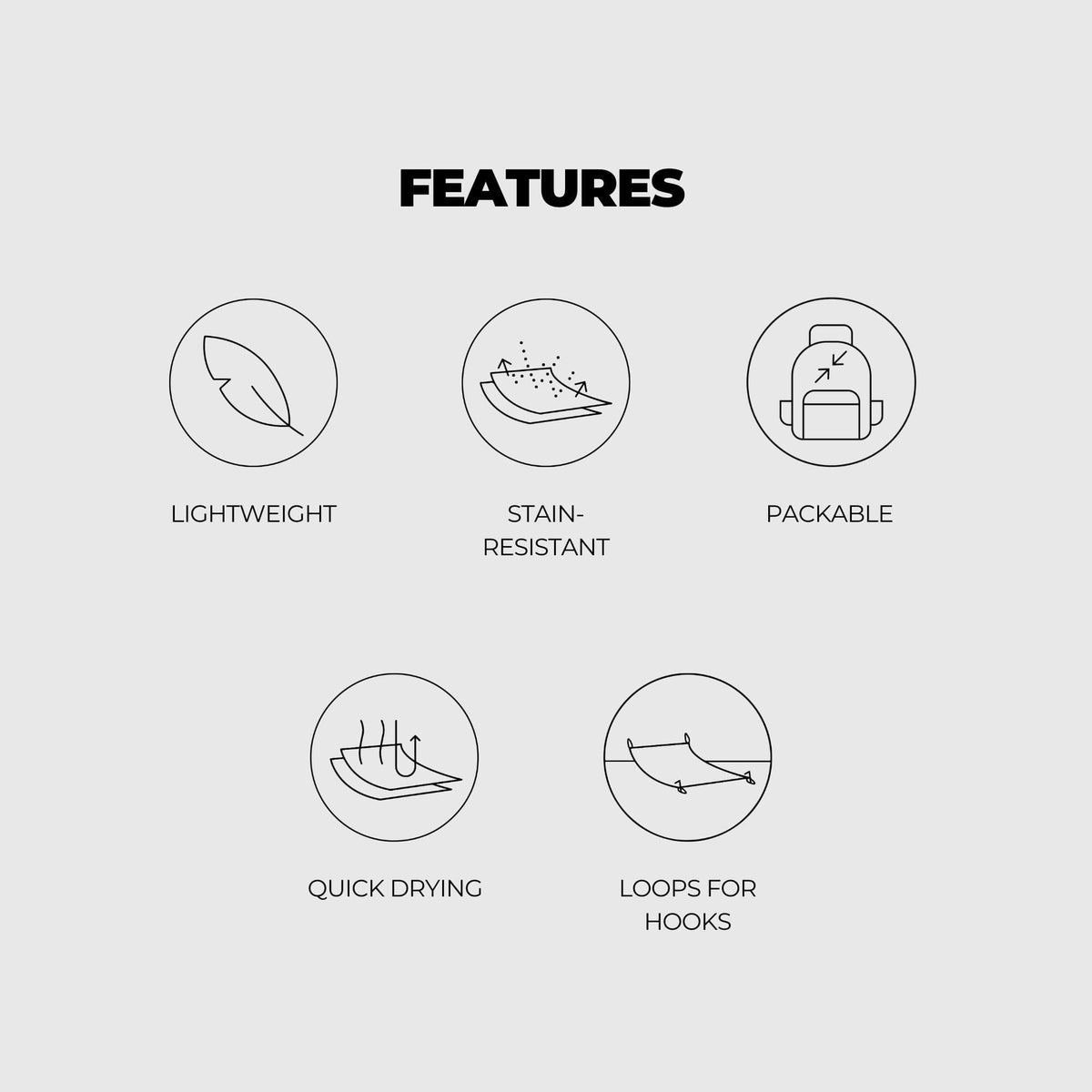 VOITED Sandfree Beach Sheet - Camp Vibes Two Accessories VOITED 