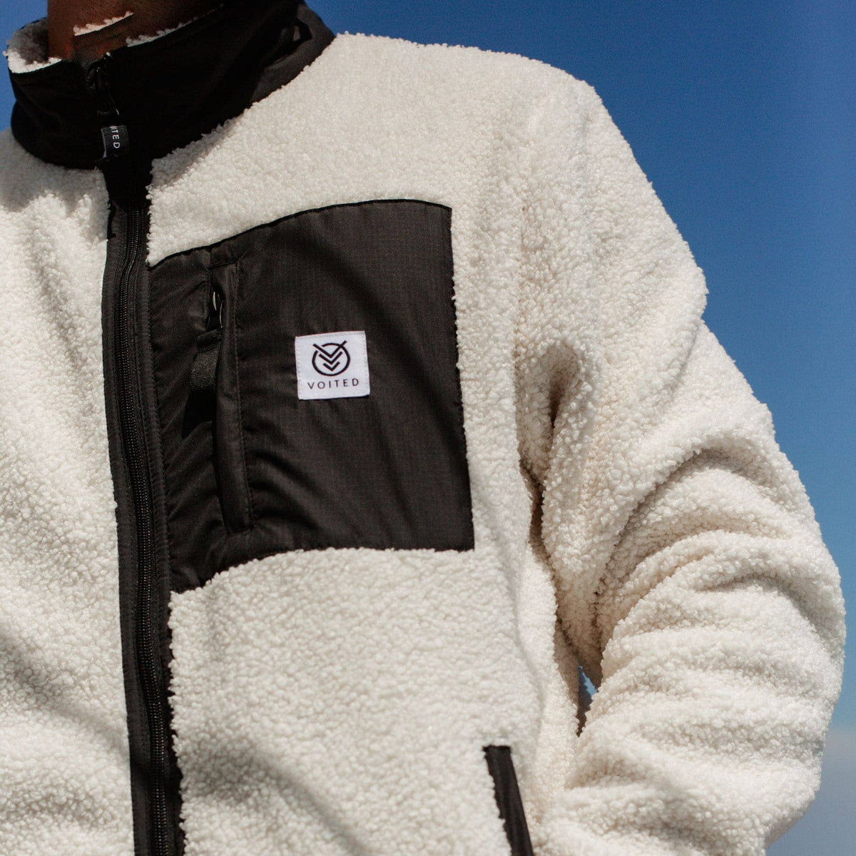 VOITED Sherpa Fleece Full Zip Apparel VOITED 