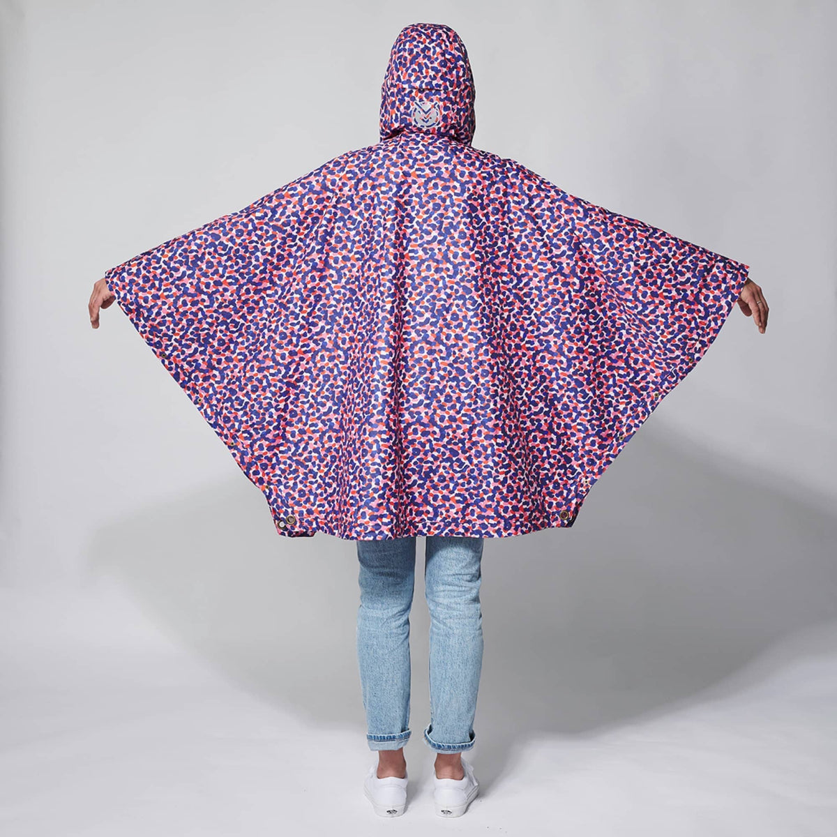 VOITED Rain Poncho - Water-Resistant & Packable - Confetti Rainwear VOITED 