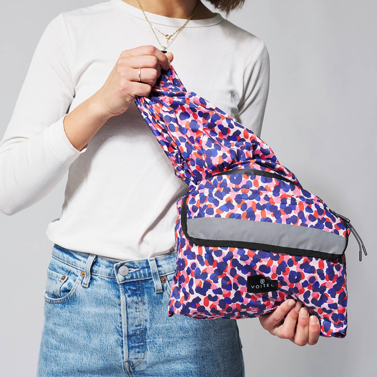 VOITED Rain Poncho - Water-Resistant & Packable - Confetti Rainwear VOITED 