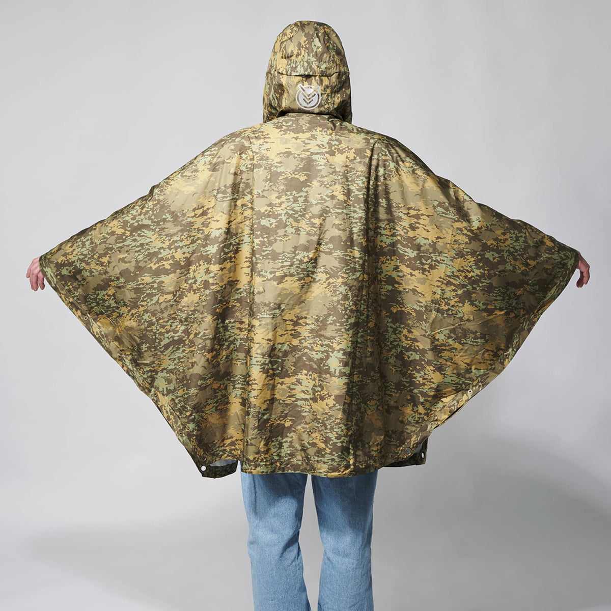 VOITED Rain Poncho - Water-Resistant & Packable - Wetlands Rainwear VOITED 